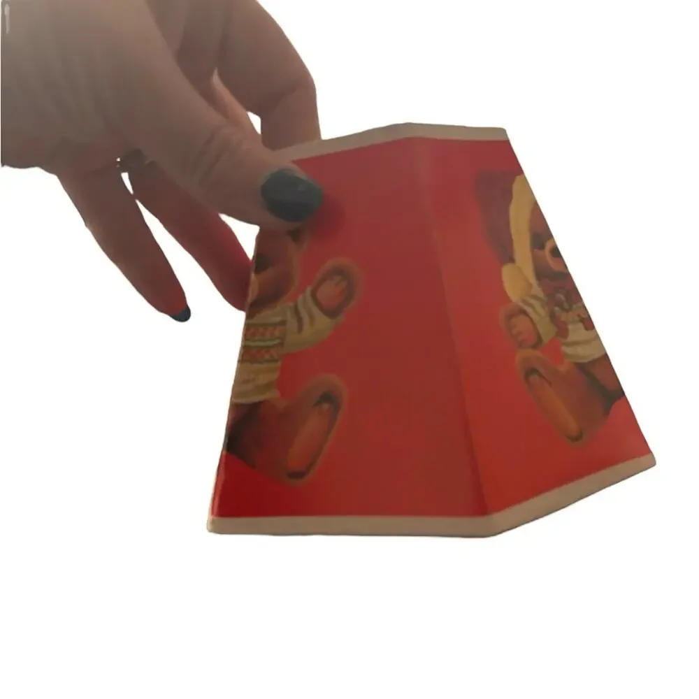 Holiday Teddy Bear Lampshade -mini paper shade